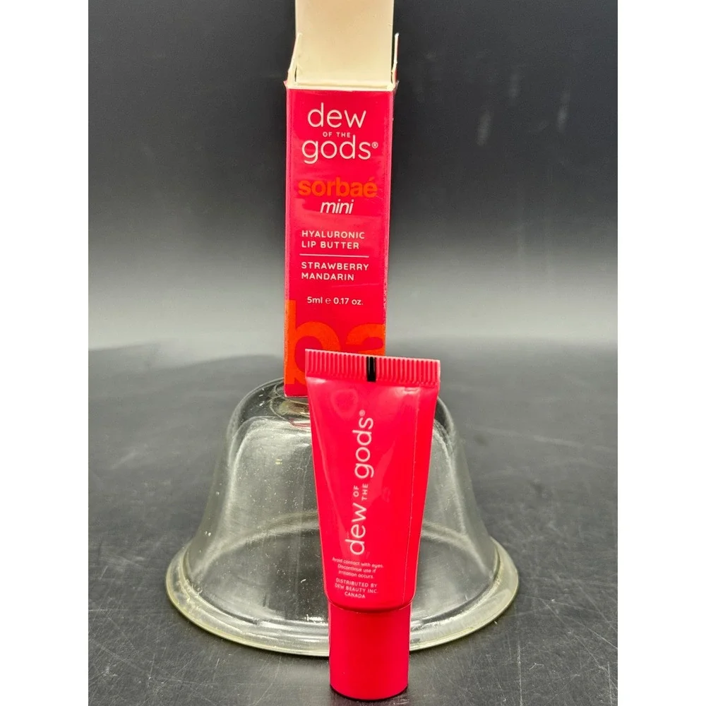 Dew of the Gods Sorbae Mini Hyaluronic Lip Butter Strawberry Mandarin 5ml